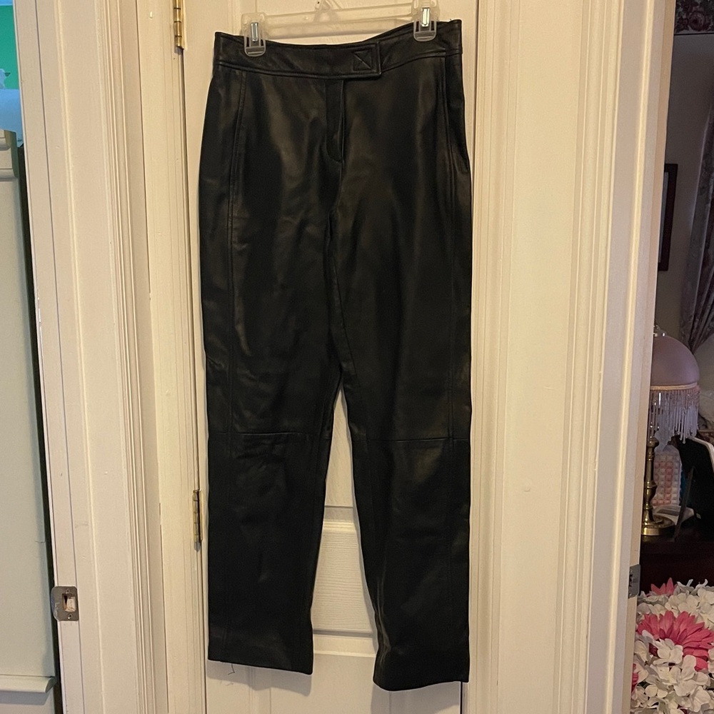 Black Leather Pants ladies